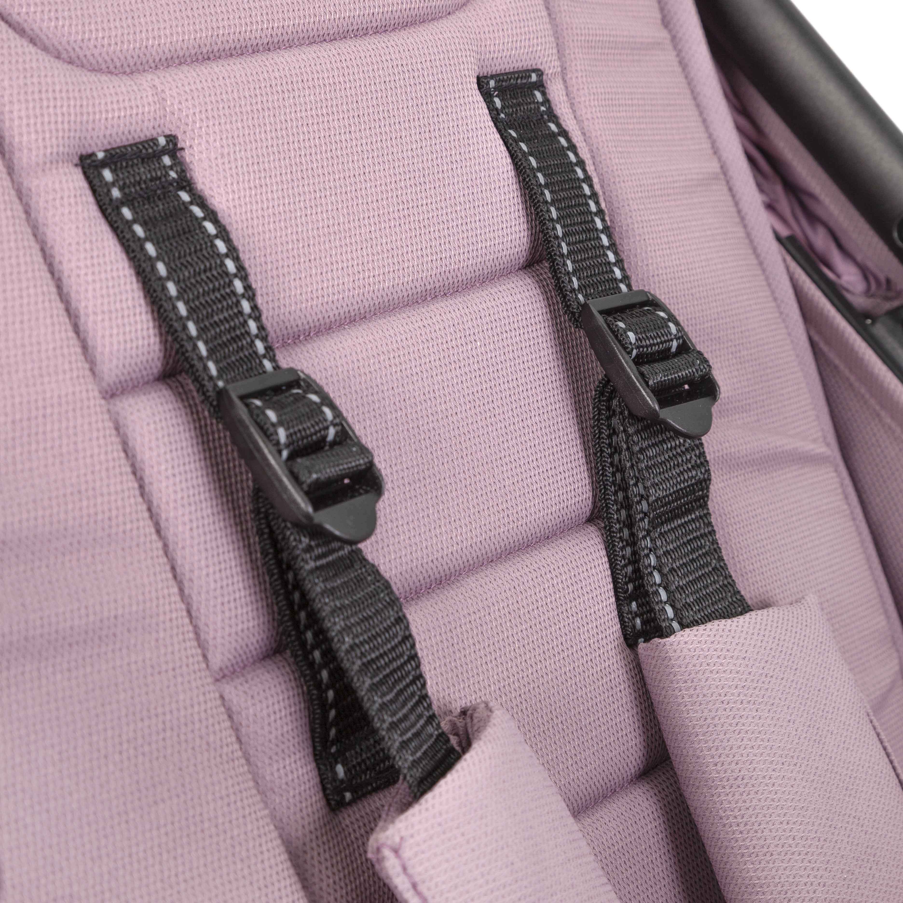 Прогулочная коляска Bravo SL 2024 Регулировка высоты плечевых ремней.